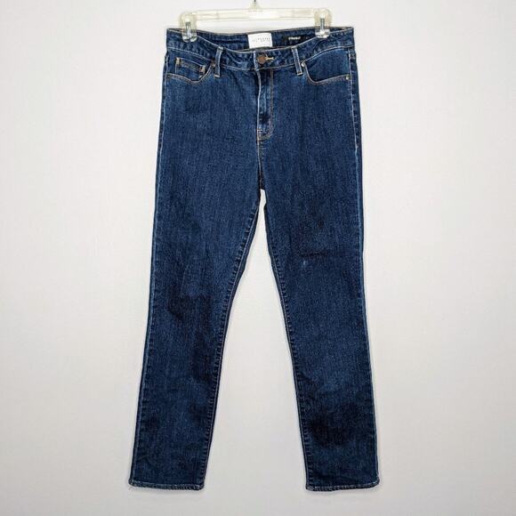 Parker Smith Blue Runaround Sue Slim Straight Jean - Picture 2 of 10